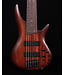 Ibanez SR506AMHL 6-String Bass, Mahogany Brown Burst Low Gloss
