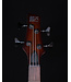 Ibanez SR500AMHL 4-String Bass, Mahogany Brown Burst Low Gloss