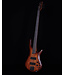 Ibanez SR500AMHL 4-String Bass, Mahogany Brown Burst Low Gloss