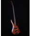 Ibanez SR500AMHL 4-String Bass, Mahogany Brown Burst Low Gloss