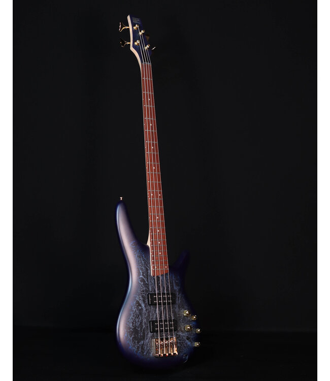 Ibanez SR300EDX 4-String Bass, Cosmic Blue Frozen Matte