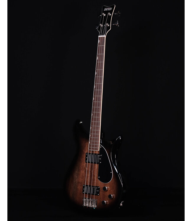 Gretsch Electromatic CVT 4-String Bass Double-Cut, Laurel FB, Bristol Fog