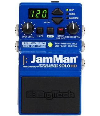 Digitech DigiTech JamMan Solo HD High Def Stereo Looper Pedal