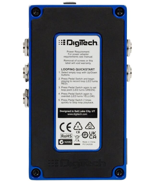 DigiTech JamMan Solo HD High Def Stereo Looper Pedal