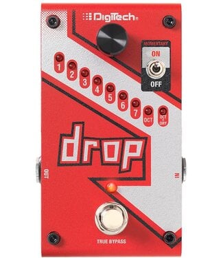 Digitech Digitech DROP Pedal Polyphonic Drop Tuning with Momentary Control