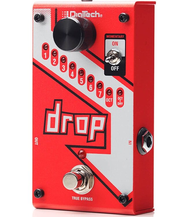 Digitech DROP Pedal Polyphonic Drop Tuning with Momentary Control