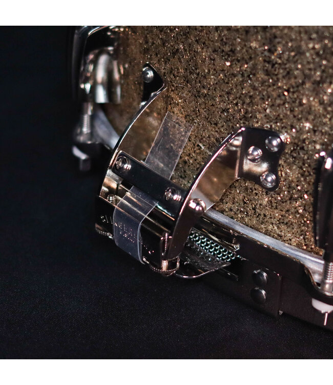 Slingerland 14" x 7" Radio King Solid Maple Snare Drum, Gold Glass