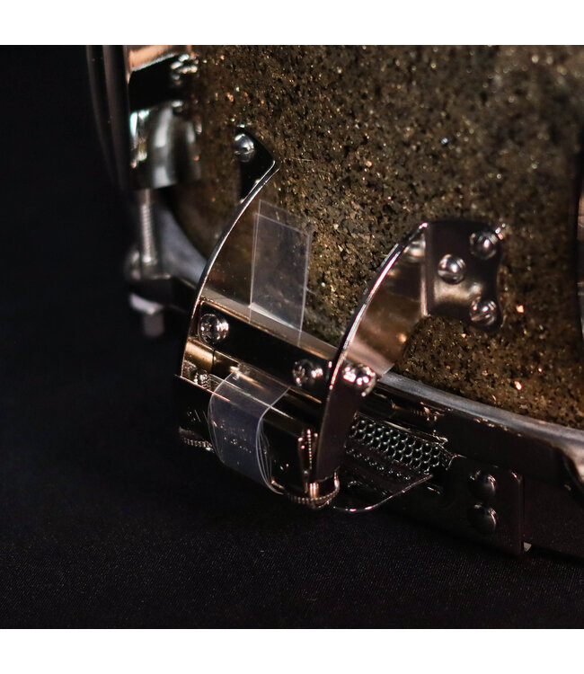 Slingerland 14" x 5.5" Radio King Solid Maple Snare Drum, Gold Glass