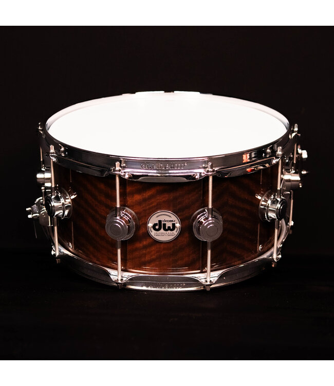 DW 14" x 6.5" SSC Maple Snare, Smoked Figured Eucalyptus