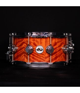 Drum Workshop DW 14" x 6.5" SSC Maple Snare, Exotic Gloss Lacquer over Vavona