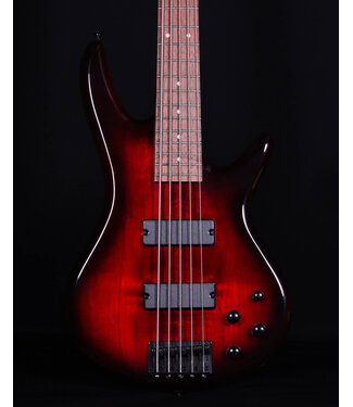 Ibanez Ibanez GSR205SM 5-String Bass, Spalted Charcoal Brown Burst