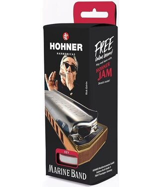 Hohner Hohner MBAND 1896 Marine Band Harmonica - Bb Major