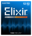 Elixir Nanoweb Electric Guitar Strings, Heavy 12-52
