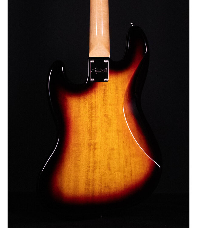 Squier Classic Vibe '60s Jazz Bass Fretless, Laurel FB, 3-Color Sunburst