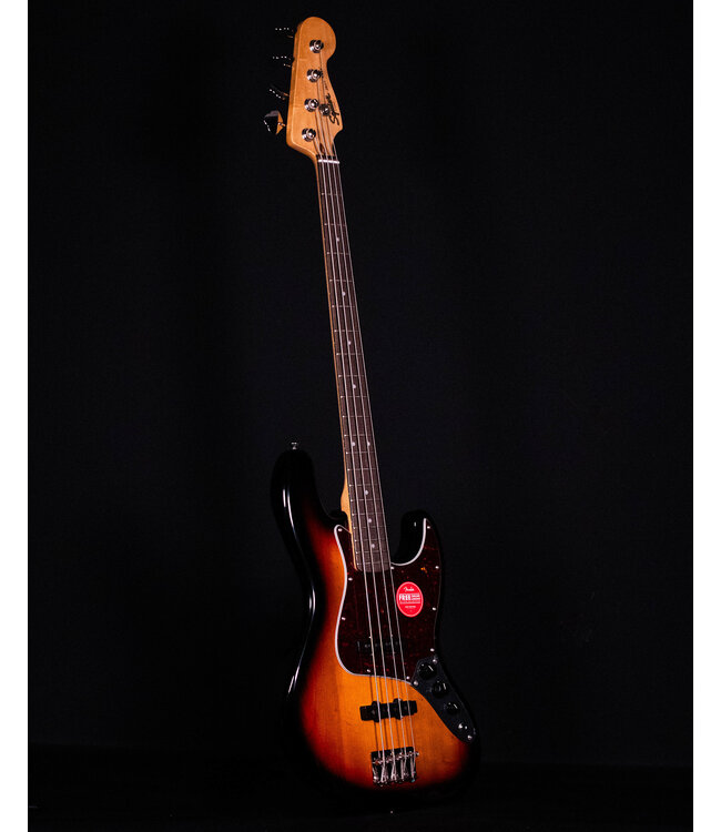 Squier Classic Vibe '60s Jazz Bass, Laurel FB, 3-Color Sunburst