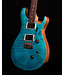 PRS SE Custom 24, Blue Matteo / Natural Back