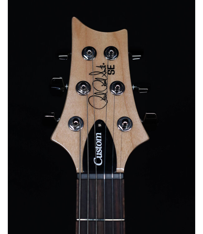 PRS SE Custom 24, Blue Matteo / Natural Back