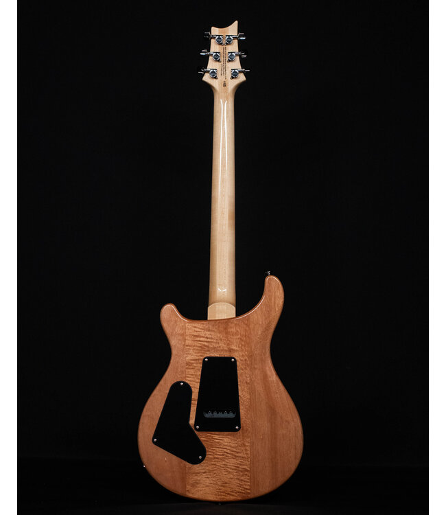 PRS SE Custom 24, Blue Matteo / Natural Back