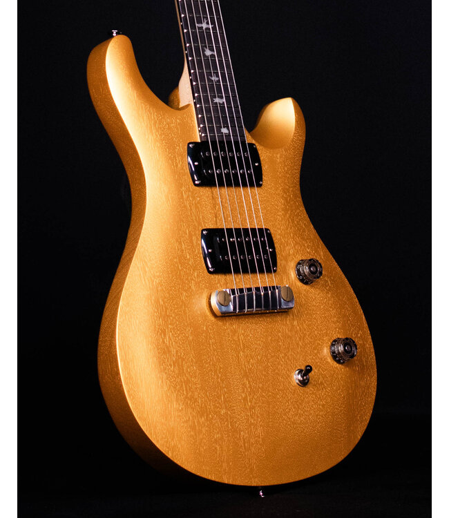 PRS SE CE24 Standard Stoptail Satin, Metallic Gold