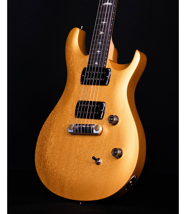 PRS SE CE24 Standard Stoptail Satin, Metallic Gold