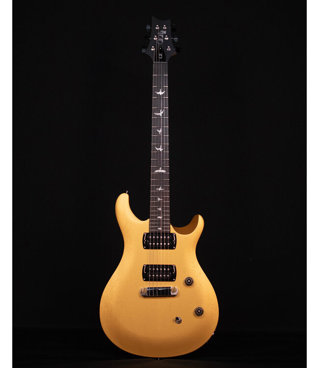 PRS SE CE24 Standard Stoptail Satin, Metallic Gold