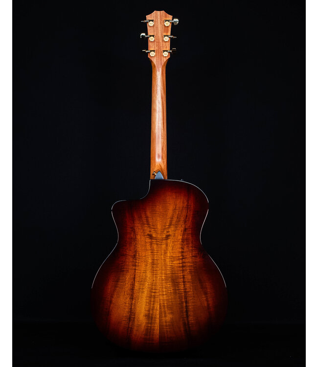 Taylor 224ce Deluxe, Shaded Edgeburst with Koa Back and Sides