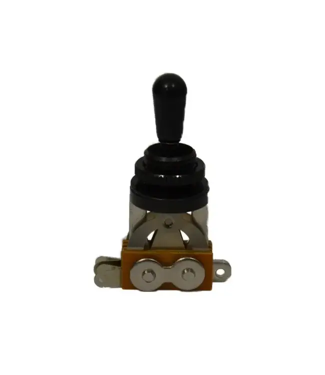 Allparts Short 3-Way Toggle Switch, Black