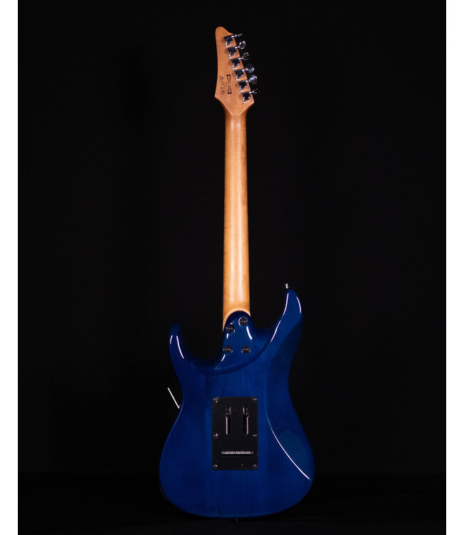 Ibanez AZ22S1F Flame Top Electric, Transparent Turquiose Burst