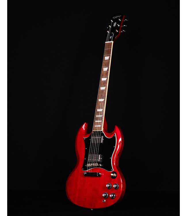 Epiphone SG Standard, Cherry (Premium Gig Bag Included)
