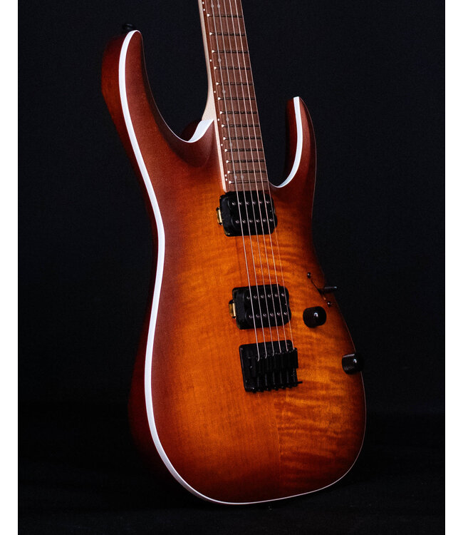Ibanez RGA42FM Flame Maple Top Electric, Dragon Eye Flat