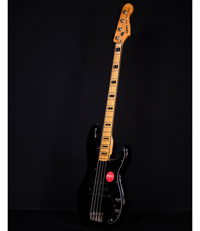 Squier Classic Vibe '70s Precision Bass, Maple FB, Black