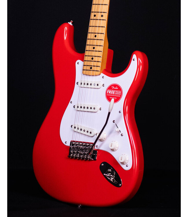 Squier Classic Vibe '50s Stratocaster, Maple FB, Fiesta Red