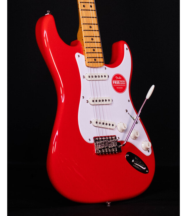 Squier Classic Vibe '50s Stratocaster, Maple FB, Fiesta Red