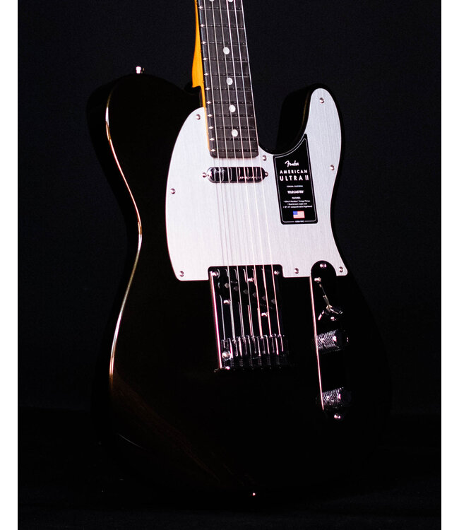 Fender  American Ultra II Telecaster, Ebony FB, Texas Tea