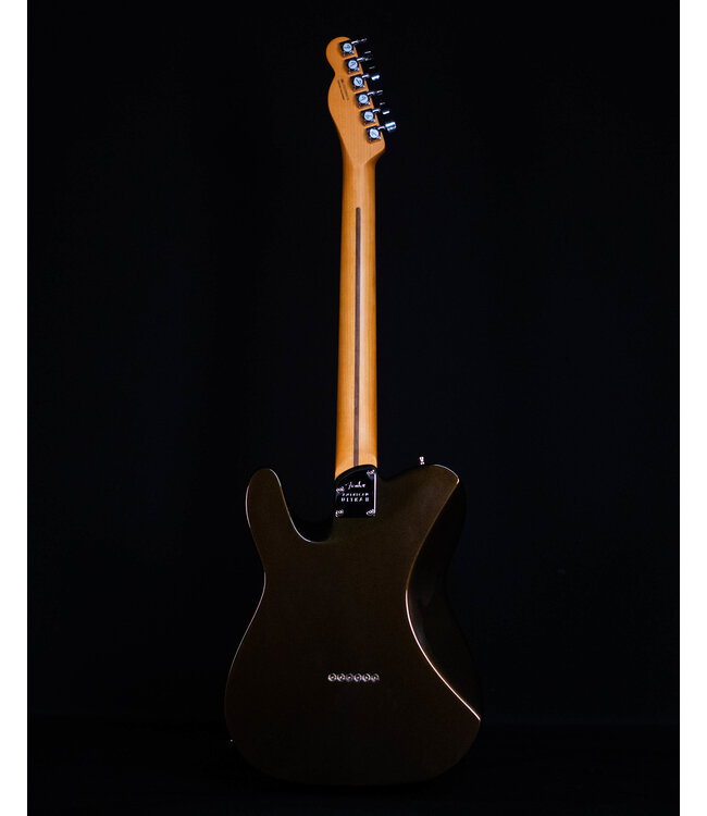 Fender  American Ultra II Telecaster, Ebony FB, Texas Tea