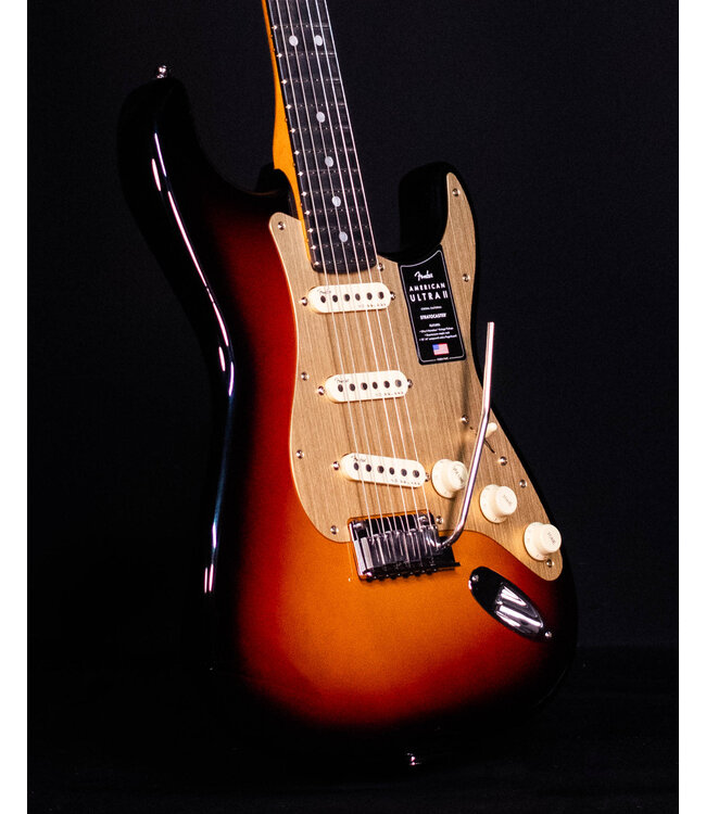 Fender American Ultra II Stratocaster, Ebony FB, Ultraburst