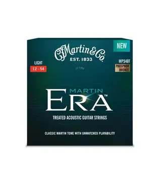 Martin Martin Era™ Phosphor Bronze Treated Acoustic Guitar Strings, 12-54 Light