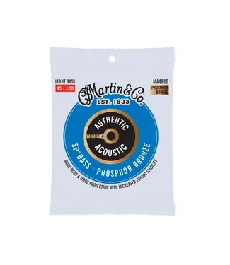 Martin Martin MA4800 Authentic Acoustic SP® Bass Strings, 45-100 Light