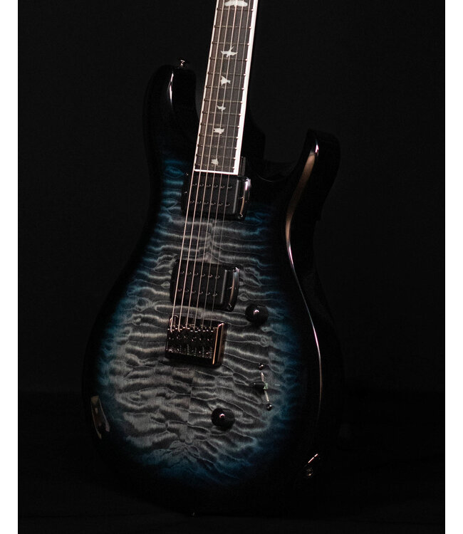 PRS SE Mark Holcomb Signature Guitar, Holcomb Blue Burst Finish