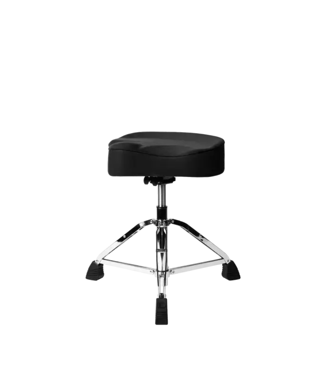 Gator Air Glide Drum Throne with Saddle Seat, Black
