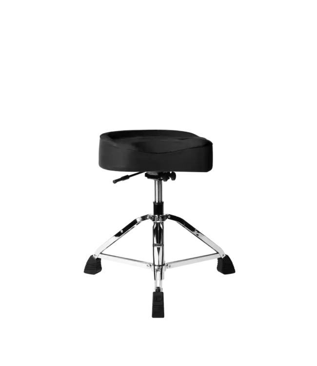 Gator Air Glide Drum Throne with Saddle Seat, Black