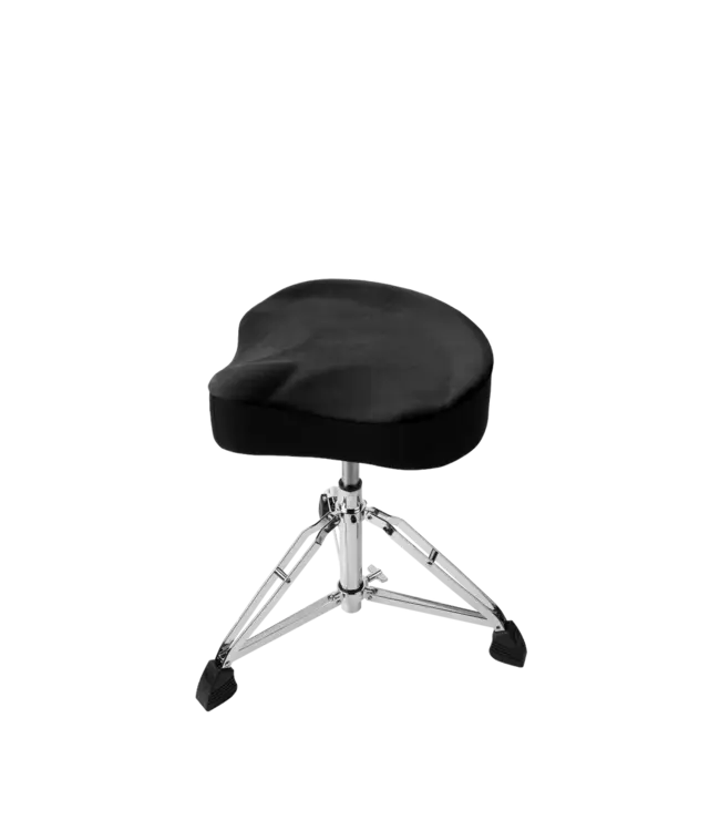 Gator Air Glide Drum Throne with Saddle Seat, Black