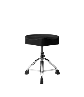 Gator Cases Gator Spindle Drum Throne with Saddle Seat,  Black