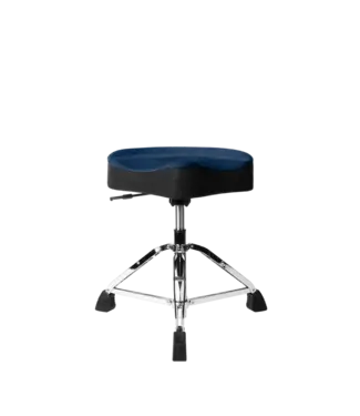 Gator Cases Gator Air Glide Drum Throne with Saddle Seat, Blue