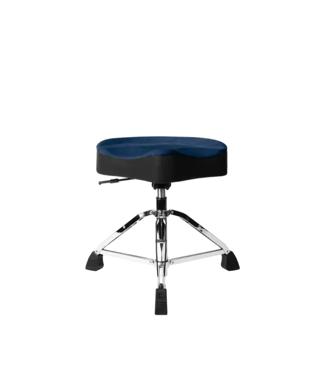 Gator Air Glide Drum Throne with Saddle Seat, Blue