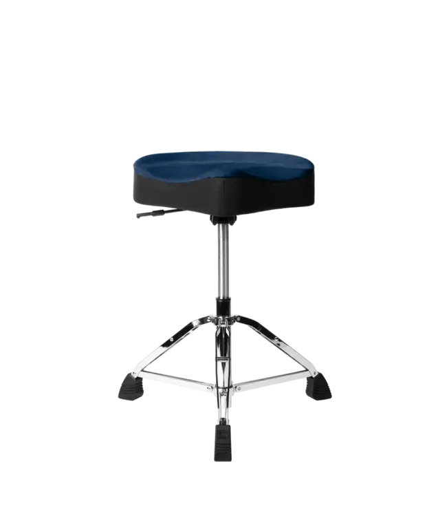 Gator Air Glide Drum Throne with Saddle Seat, Blue