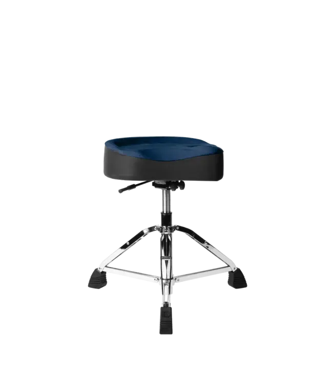 Gator Air Glide Drum Throne with Saddle Seat, Blue