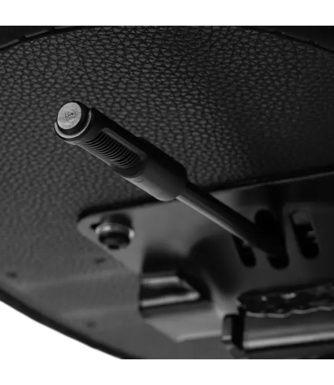 Gator Air Glide Drum Throne with Saddle Seat, Blue