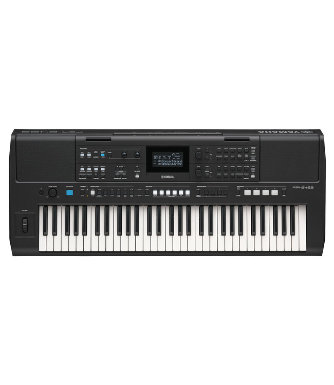 Yamaha PSRE-483 High-End Portable Keyboard with PA150 Adapter