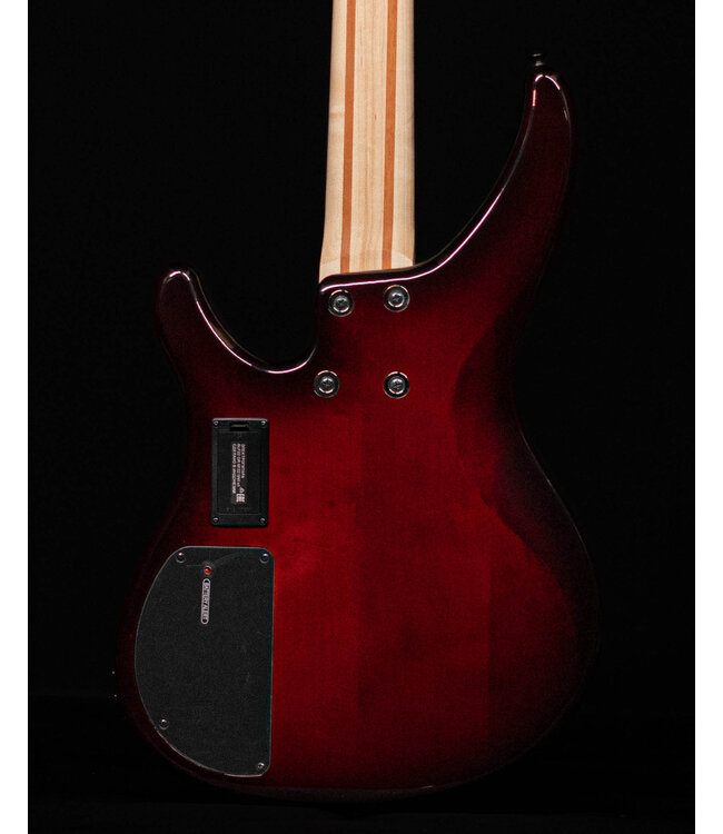 YamahaTRBX604FM 4-String Bass, Dark Red Burst